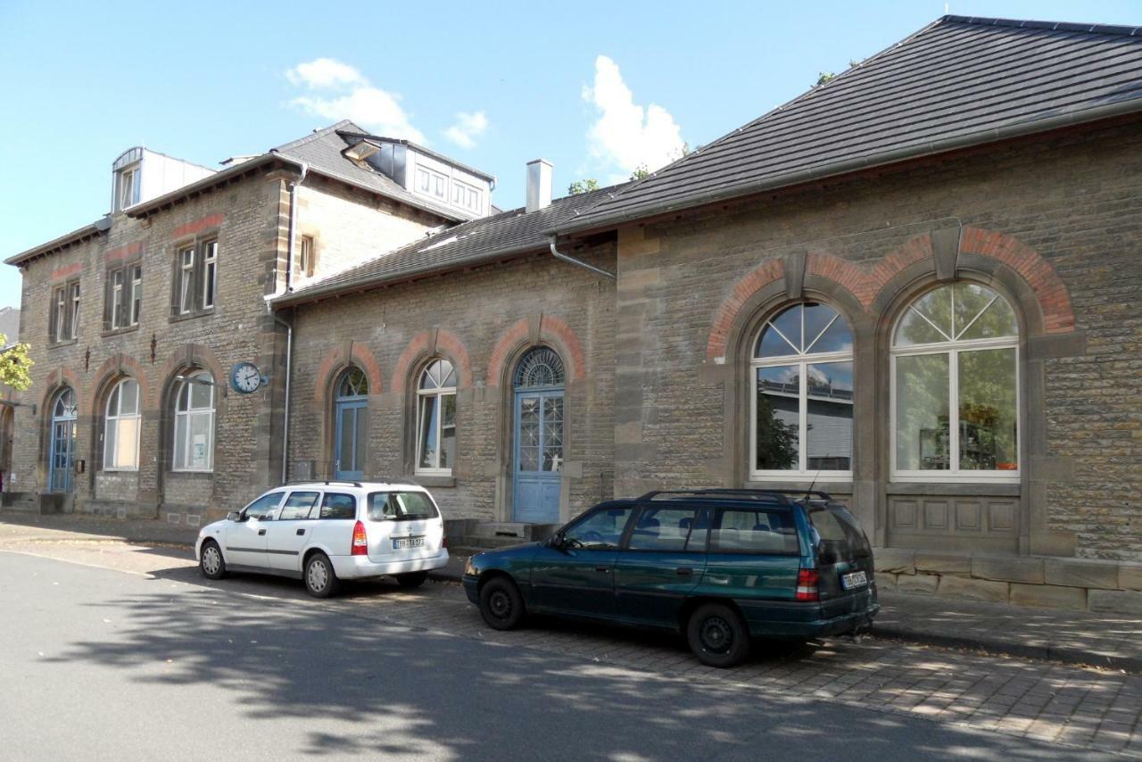 Im Bahnhof Leilighet Weikersheim Eksteriør bilde