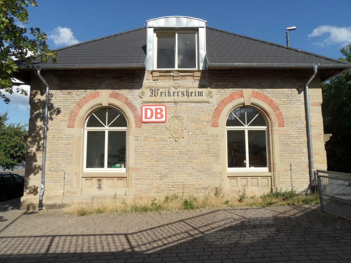 Im Bahnhof Leilighet Weikersheim Eksteriør bilde